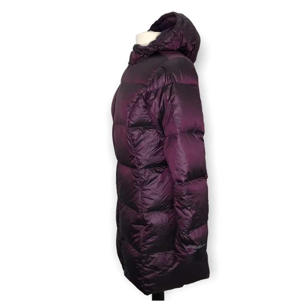 Eddie Bauer Luna Peak Down Filled Jacket in Deep Eggplant - Picture 6 of 12